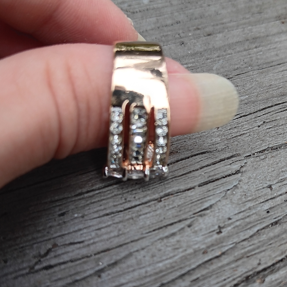 18k GE RSC CZ Ring size 7 - Picture 7 of 10
